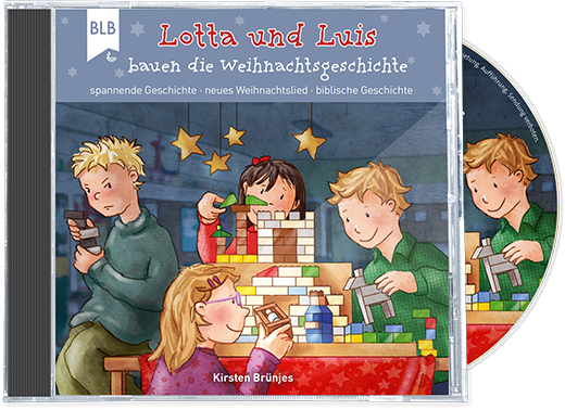 Lotta und Luis bauen die Weihnachtsgeschichte