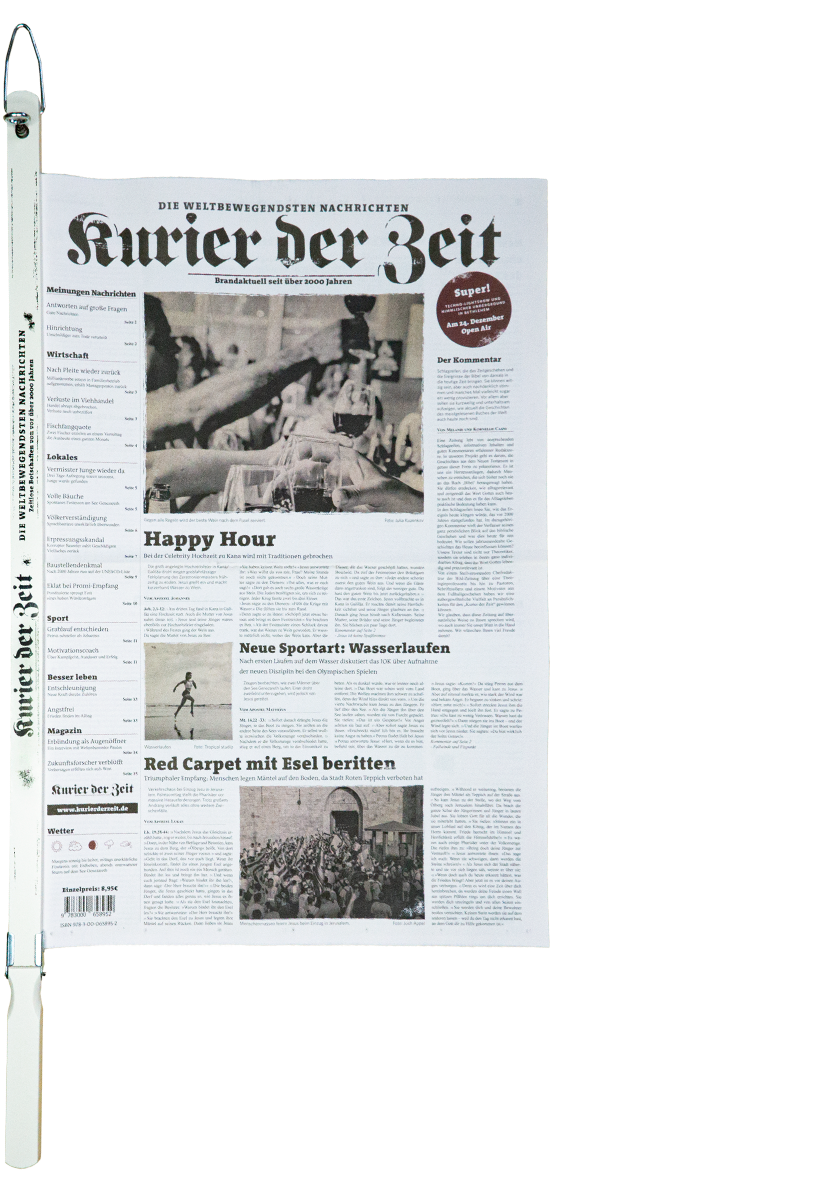Kurier der Zeit – Paket Kurier der Zeit – Paket