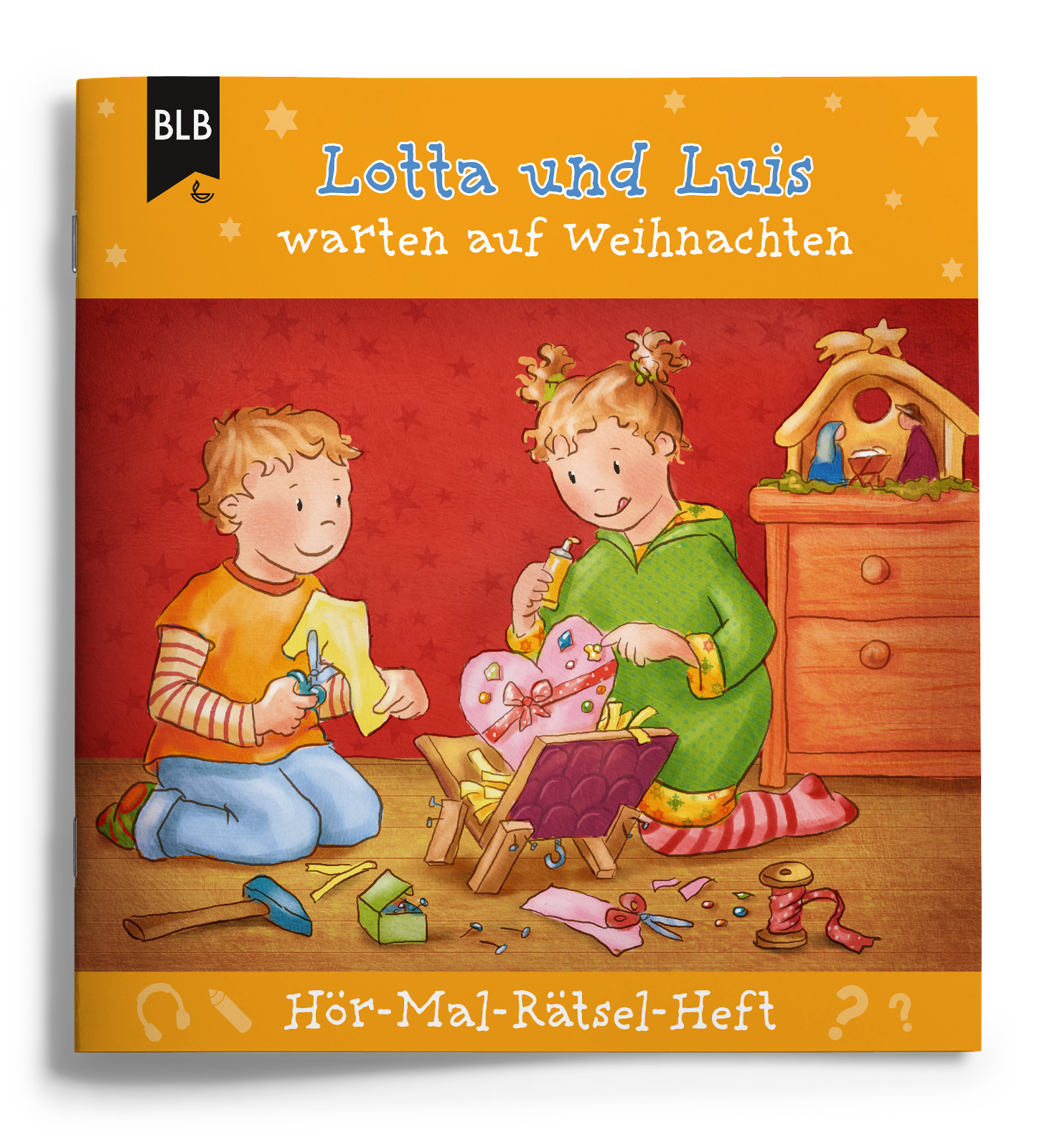 Lotta und Luis warten auf Weihnachten