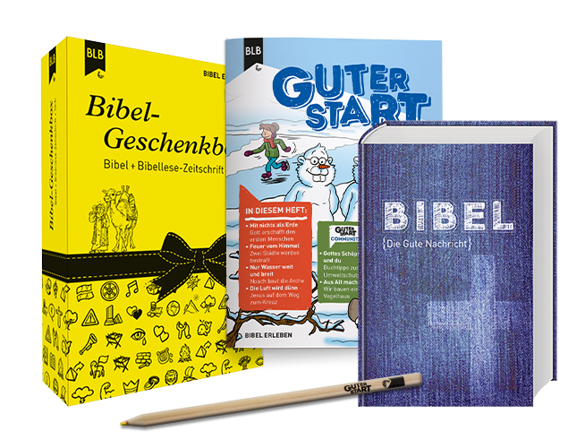 Bibel-Geschenkbox Edition Pur mit Guter Start 
