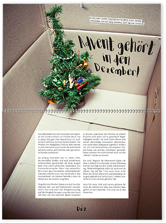 Advent, Advent - Die Hütte brennt