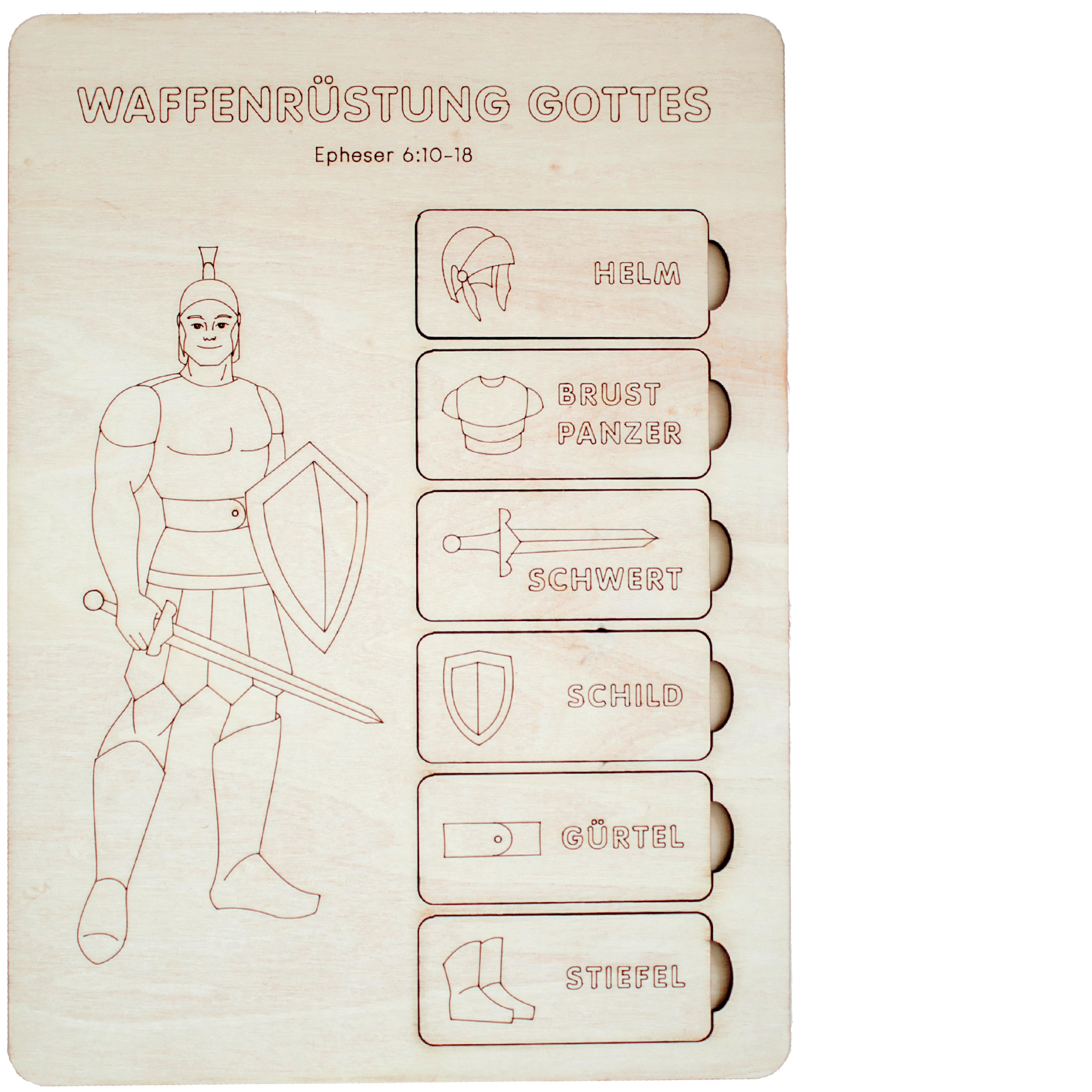 Waffenrüstung Gottes – Krieger Waffenrüstung Gottes – Krieger